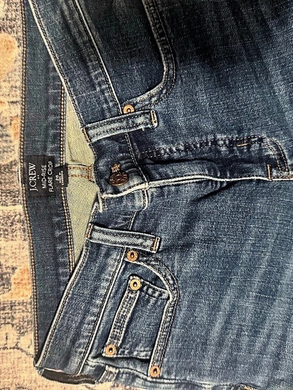 J.Crew Mid Rise Flare Core - Picture 3 of 3